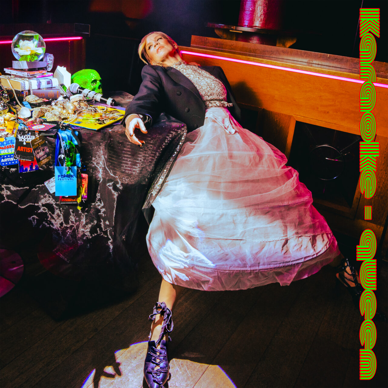 Kansikuva - Maija Vilkkumaa - Karaoke-queen